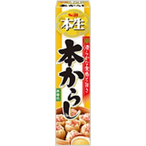 Ｓ＆Ｂ 本生本からし ４３ｇ 【今月の特売 調味料】 □お取り寄せ品 【購入入数１００個】