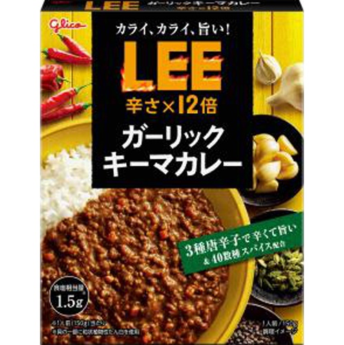グリコ ＬＥＥガーリックキーマ辛さ１２倍１８０ｇ □お取り寄せ品 【購入入数６０個】