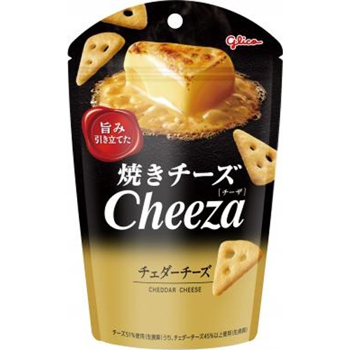 グリコ チーザ＜チェダーチーズ＞３２ｇ 【新商品 8/5 発売】 □お取り寄せ品 【購入入数８０個】