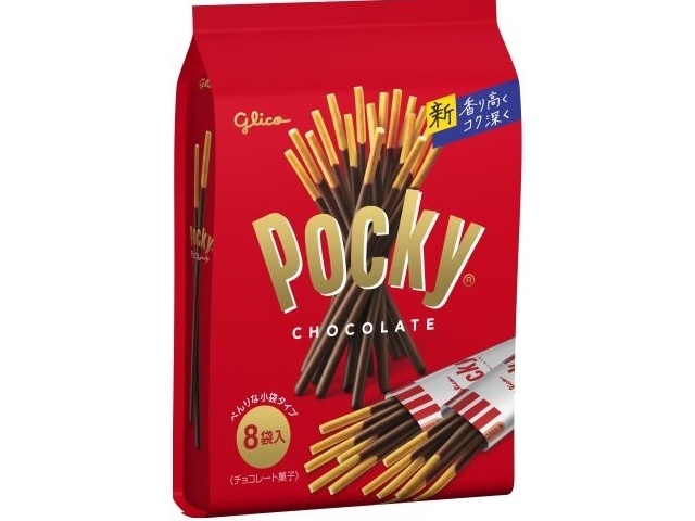 グリコ ポッキーチョコレート ８袋 【新商品 9/2 発売】 【今月の特売 菓子】 □お取り寄せ品 【購入入数４８個】