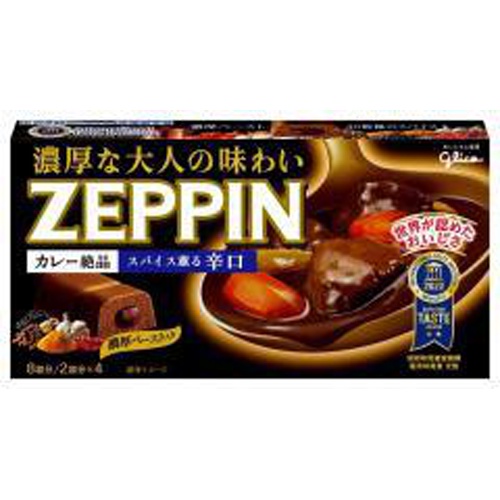 グリコ ＺＥＰＰＩＮカレー辛口１７５ｇ □お取り寄せ品 【購入入数６０個】