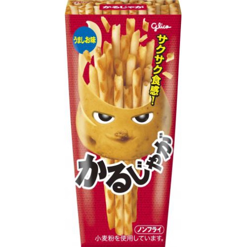グリコ かるじゃが うましお味４１ｇ □お取り寄せ品 【購入入数１０個】