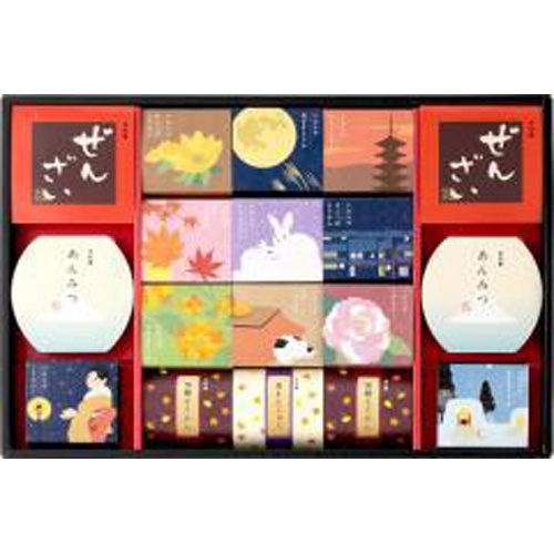 井村屋 和菓子の彩ＷＩＲ－３５ □お取り寄せ品 【購入入数５個】（包装紙は付いておりません）