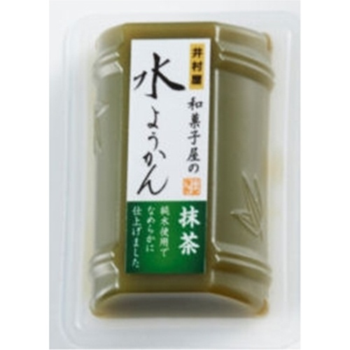 井村屋 和菓子屋の水ようかん 抹茶 ８３ｇ  【購入入数４０個】