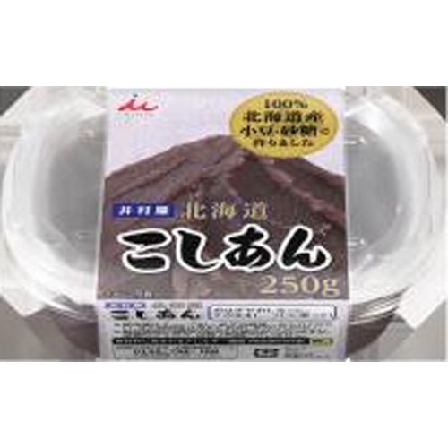 井村屋 北海道こしあん ２５０ｇ 【新商品 9/1 発売】 □お取り寄せ品 【購入入数１２個】