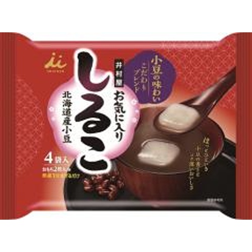井村屋 お気に入りしるこ ４個 △ 【購入入数１２個】