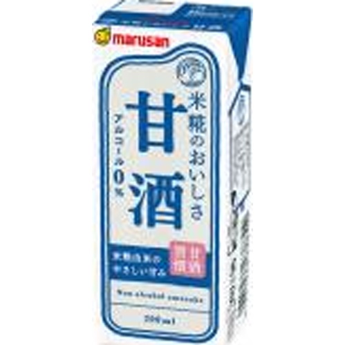 マルサン 甘酒 紙２００ｍｌ □お取り寄せ品 【購入入数２４個】