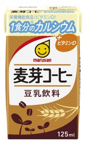 マルサン 豆乳飲料麦芽コーヒー１日分のカルシウム 【新商品 9/1 発売】 □お取り寄せ品 【購入入数２４個】