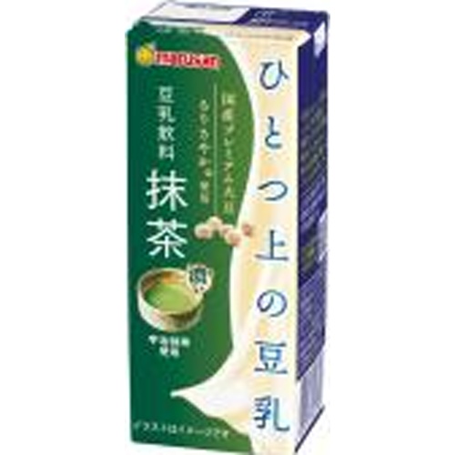 マルサン ひとつ上の豆乳抹茶 紙２００ｍｌ △ 【購入入数２４個】