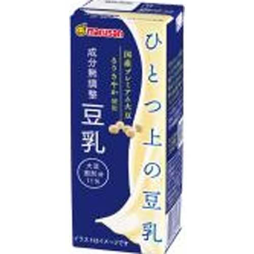 マルサン ひとつ上の豆乳成分無調整豆乳紙２００ｍｌ □お取り寄せ品 【購入入数２４個】