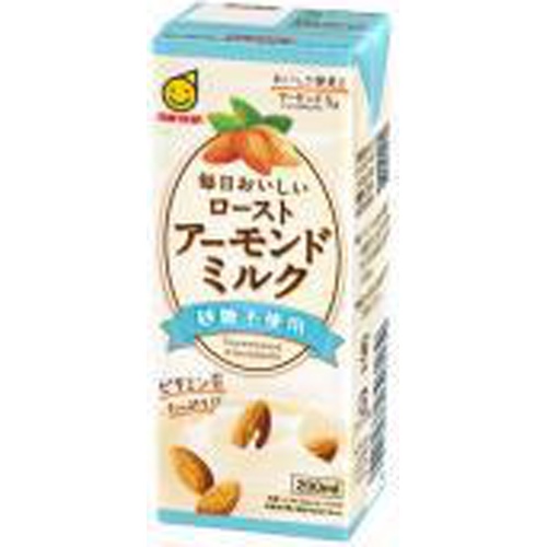 マルサン ローストアーモンドミルク砂糖不使用２００ △ 【購入入数１２個】