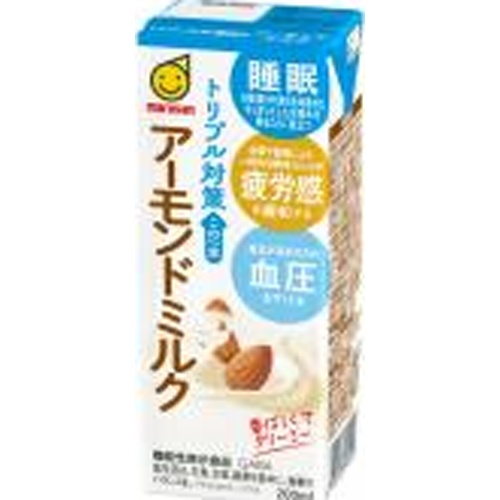 マルサン トリプル対策 アーモンドミルク紙２００ □お取り寄せ品 【購入入数２４個】