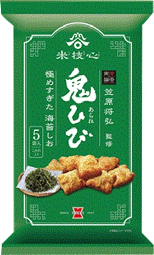 岩塚製菓 鬼ひび海苔しお １００ｇ 【新商品 6/23 発売】 □お取り寄せ品 【購入入数１２個】