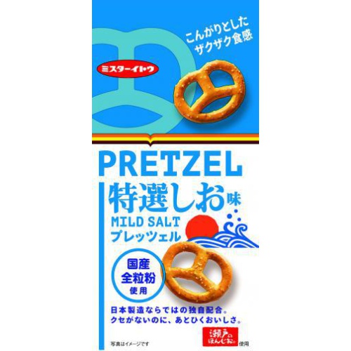 イトウ製菓 プレッツェル特選しお味４０ｇ □お取り寄せ品 【購入入数８０個】