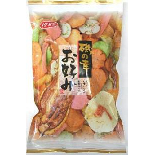 イケダヤ製菓 磯の幸お好み １１０ｇ △ 【購入入数１２個】