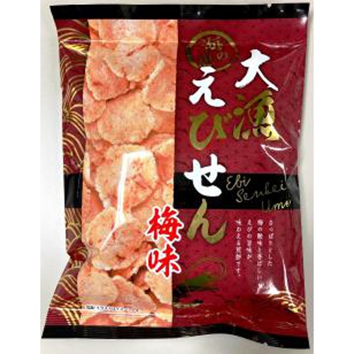 イケダヤ製菓 大漁えびせん 梅味６０ｇ □お取り寄せ品 【購入入数１２個】