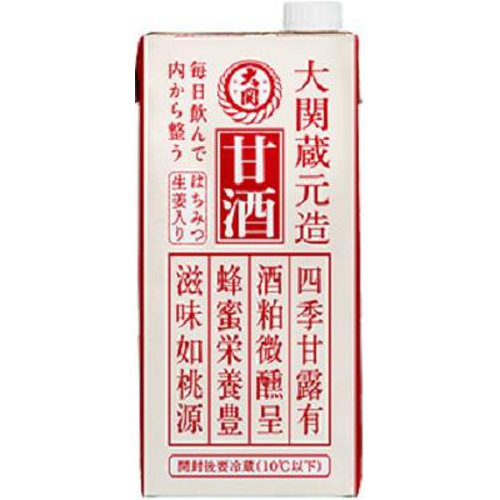 大関 甘酒 １Ｌ紙パック □お取り寄せ品 【購入入数６個】
