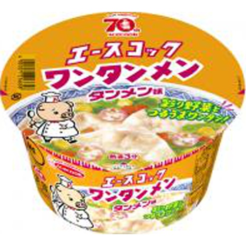 エース ワンタンメンどんぶり タンメン味 【今月の特売 麺類】 □お取り寄せ品 【購入入数１２個】