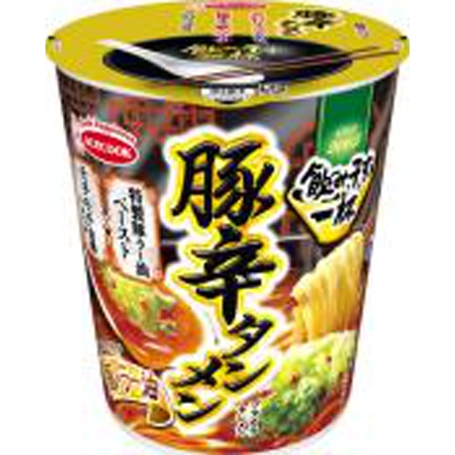 エース タテ型飲み干す一杯 豚辛タンメン 【新商品 3/4 発売】 【今月の特売 麺類】 △ 【購入入数１２個】