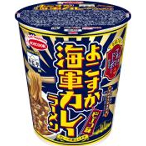 エース 魚籃亭よこすか海軍カレーラーメン ビーフ味 【新商品 5/12 発売】 □お取り寄せ品 【購入入数１２個】