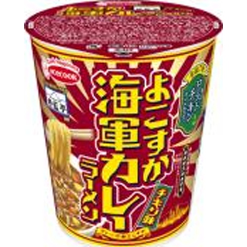 エース 魚籃亭よこすか海軍カレーラーメン チキン味 【新商品 5/12 発売】 【今月の特売 麺類】 △ 【購入入数１２個】