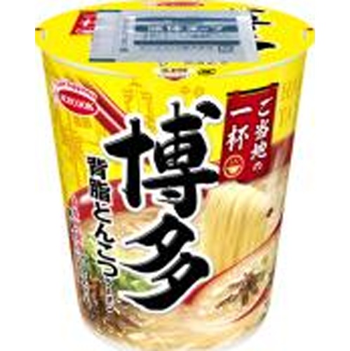 エース ご当地の一杯 博多背脂とんこつラーメン 【新商品 3/10 発売】 【今月の特売 麺類】 △ 【購入入数１２個】