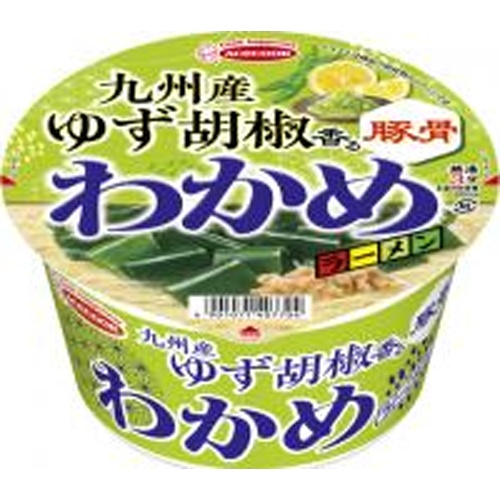エース わかめラーメン九州産ゆず胡椒香る豚骨 【新商品 7/28 発売】 【今月の特売 麺類】 □お取り寄せ品 【購入入数１２個】
