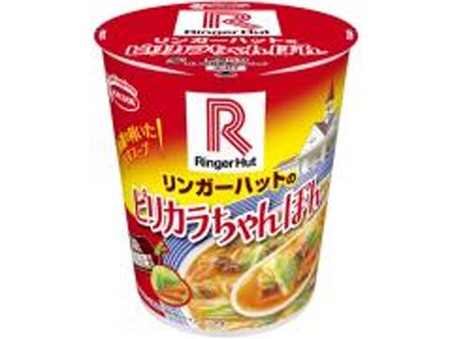 エース タテ型リンガーハットのピリカラちゃんぽん 【新商品 9/29 発売】 【今月の特売 麺類】 △ 【購入入数１２個】