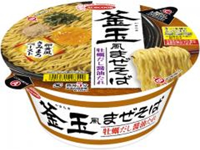 エース 釜玉風まぜそば 牡蠣だし醤油たれ 【新商品 10/6 発売】 □お取り寄せ品 【購入入数１２個】