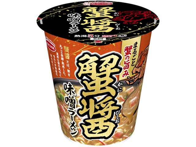 エース まるごと蟹の旨み 蟹醤味噌ラーメン 【新商品 11/17 発売】 □お取り寄せ品 【購入入数１２個】