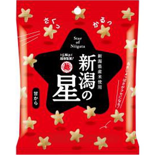 越後製菓 新潟の星 甘から４０ｇ 【今月の特売 菓子】 □お取り寄せ品 【購入入数１０個】