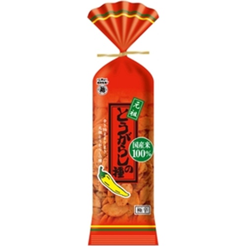 越後製菓 とうがらしの種 ８０ｇ 【今月の特売 菓子】 □お取り寄せ品 【購入入数１０個】