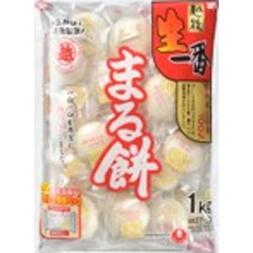 越後製菓 生一番まる餅 １ｋｇ 【今月の特売 乾物】 □お取り寄せ品 【購入入数１０個】