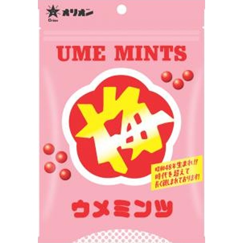 オリオン ウメミンツ ２３ｇ 【新商品 3/10 発売】 △ 【購入入数６個】