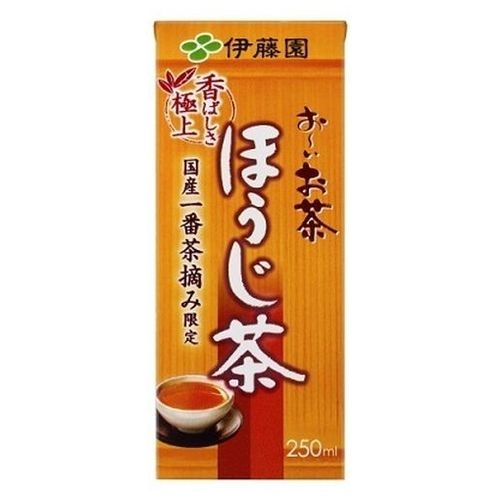 伊藤園 お～いお茶ほうじ茶 紙２５０ｍｌ □お取り寄せ品 【購入入数２４個】