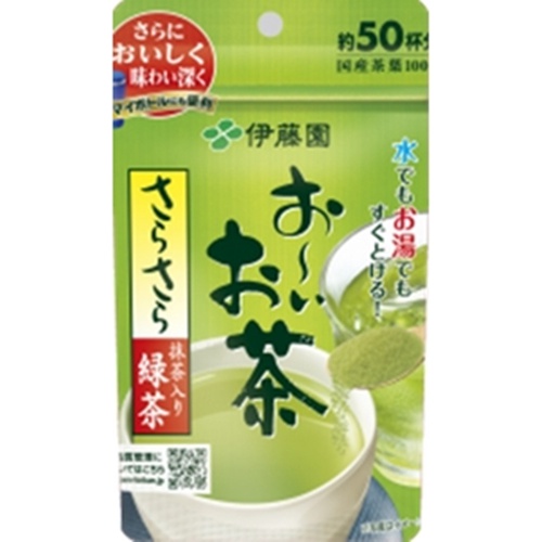 伊藤園 お～いお茶抹茶入りさらさら緑茶 ４０ｇ △ 【購入入数６個】