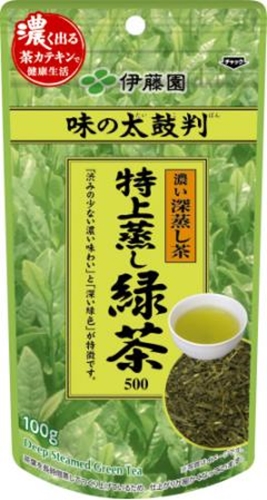 伊藤園 特上蒸し緑茶５００／１００ｇ □お取り寄せ品 【購入入数１０個】