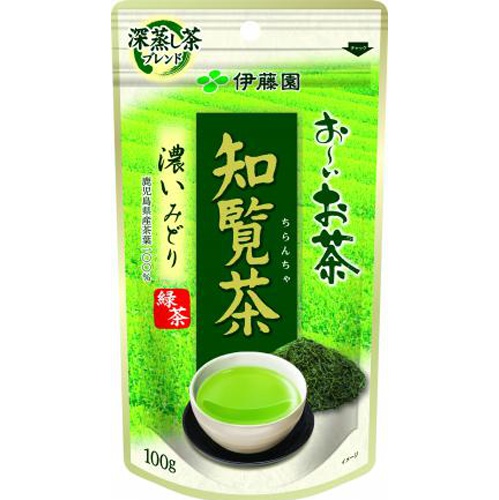 伊藤園 お～いお茶 知覧茶１００ｇ □お取り寄せ品 【購入入数１０個】