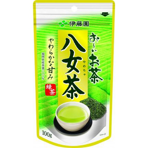 伊藤園 お～いお茶 八女茶１００ｇ □お取り寄せ品 【購入入数１０個】