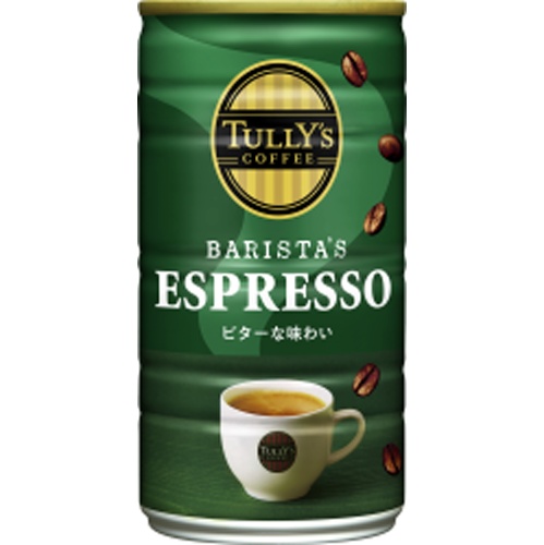 タリーズ エスプレッソ缶１８０ｇ 【新商品 4/17 発売】 □お取り寄せ品 【購入入数３０個】
