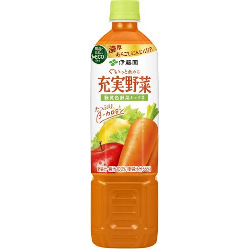 伊藤園 充実野菜 緑黄色野菜ミックスＰ７４０ｇ 【今月の特売 飲料水】 【購入入数１５個】