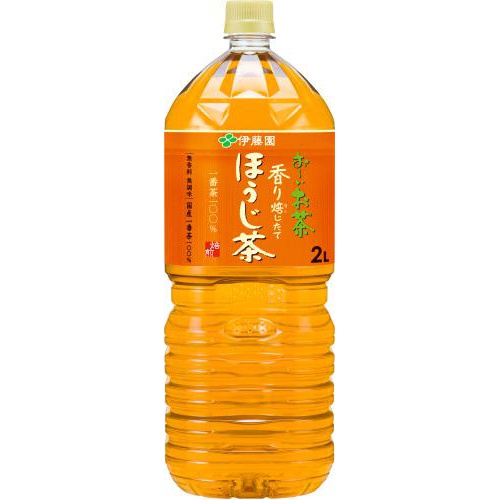 伊藤園 お～いお茶ほうじ茶 ２Ｌ 【今月の特売 飲料水】 △ 【購入入数６個】