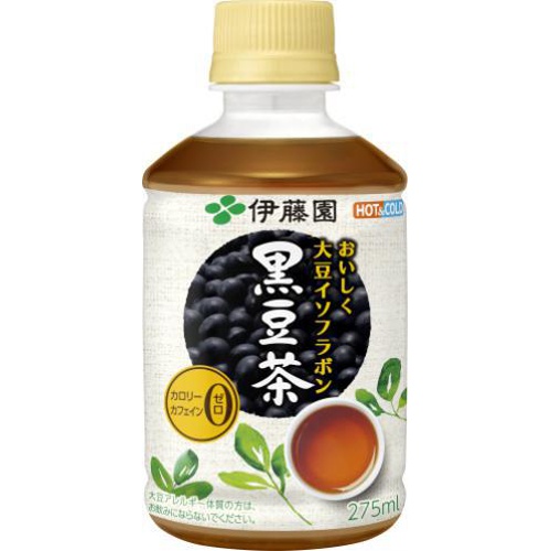 伊藤園 大豆イソフラボン黒豆茶レンジ対応Ｐ２７５ △ 【購入入数２４個】