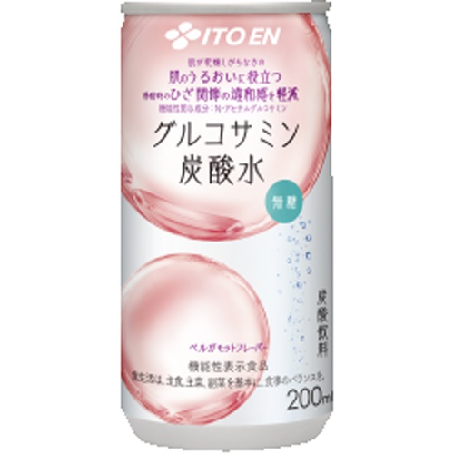 伊藤園 グルコサミン炭酸水 缶２００ｍｌ □お取り寄せ品 【購入入数３０個】