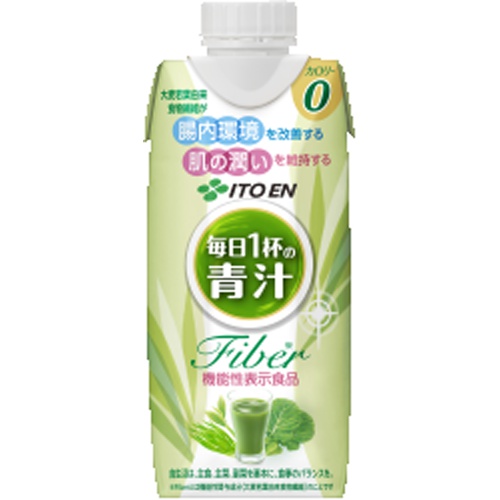 伊藤園 機能毎日１杯の青汁Ｆｉｂｅｒ３３０ｍｌ □お取り寄せ品 【購入入数１２個】