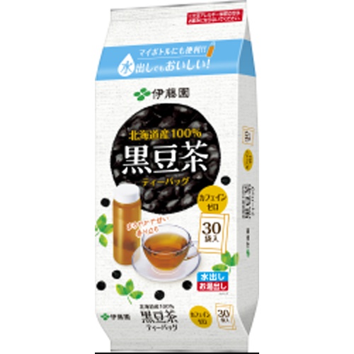 伊藤園 北海道産１００％黒豆茶ティーバッグ３０袋 □お取り寄せ品 【購入入数１０個】