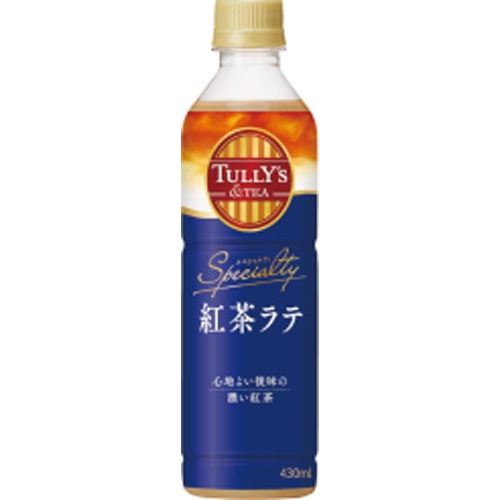 タリーズ ＆ＴＥＡ 紅茶ラテＰ４３０ｍｌ □お取り寄せ品 【購入入数２４個】
