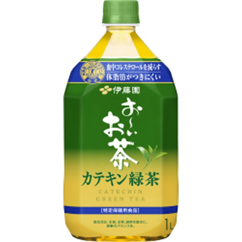 伊藤園 お～いお茶 カテキン緑茶１Ｌ 【新商品 4/1 発売】 □お取り寄せ品 【購入入数１２個】