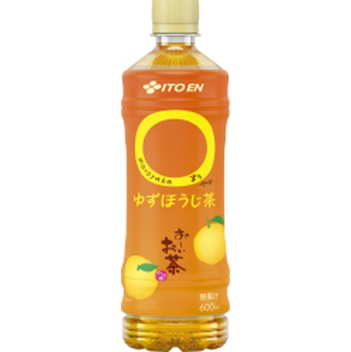 伊藤園 お～いお茶〇やか ゆずほうじ茶６００ｍｌ □お取り寄せ品 【購入入数２４個】