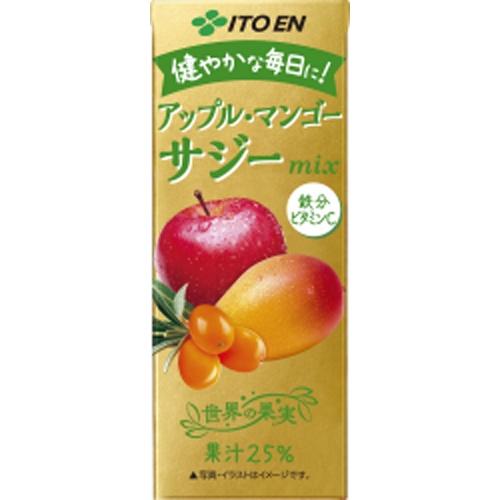 伊藤園 アップル・マンゴー サジー紙２００ｍｌ □お取り寄せ品 【購入入数２４個】